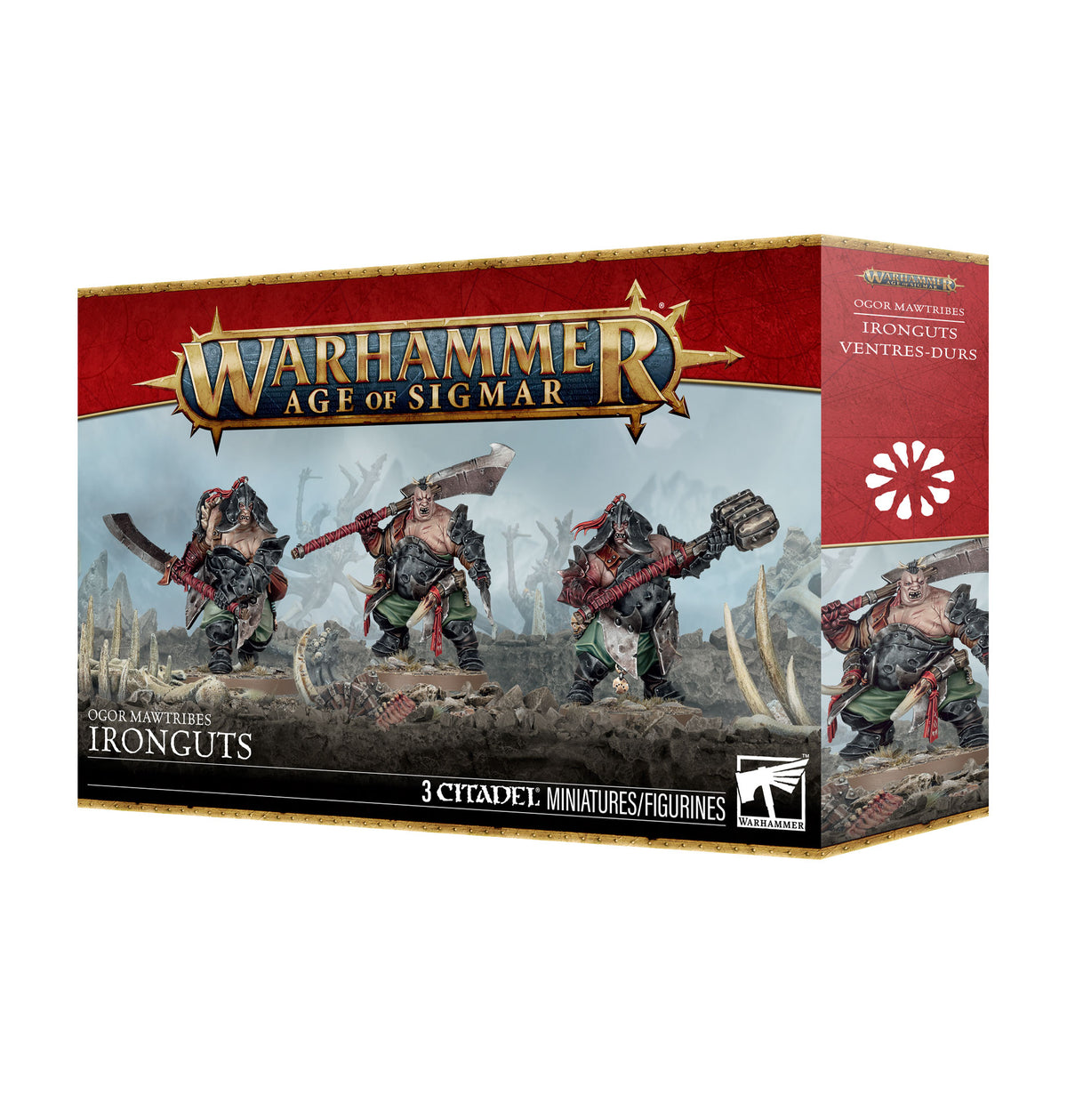 Warhammer Age of Sigmar: Ogor Mawtribes: Ironguts Releases on Aug 29, 2026