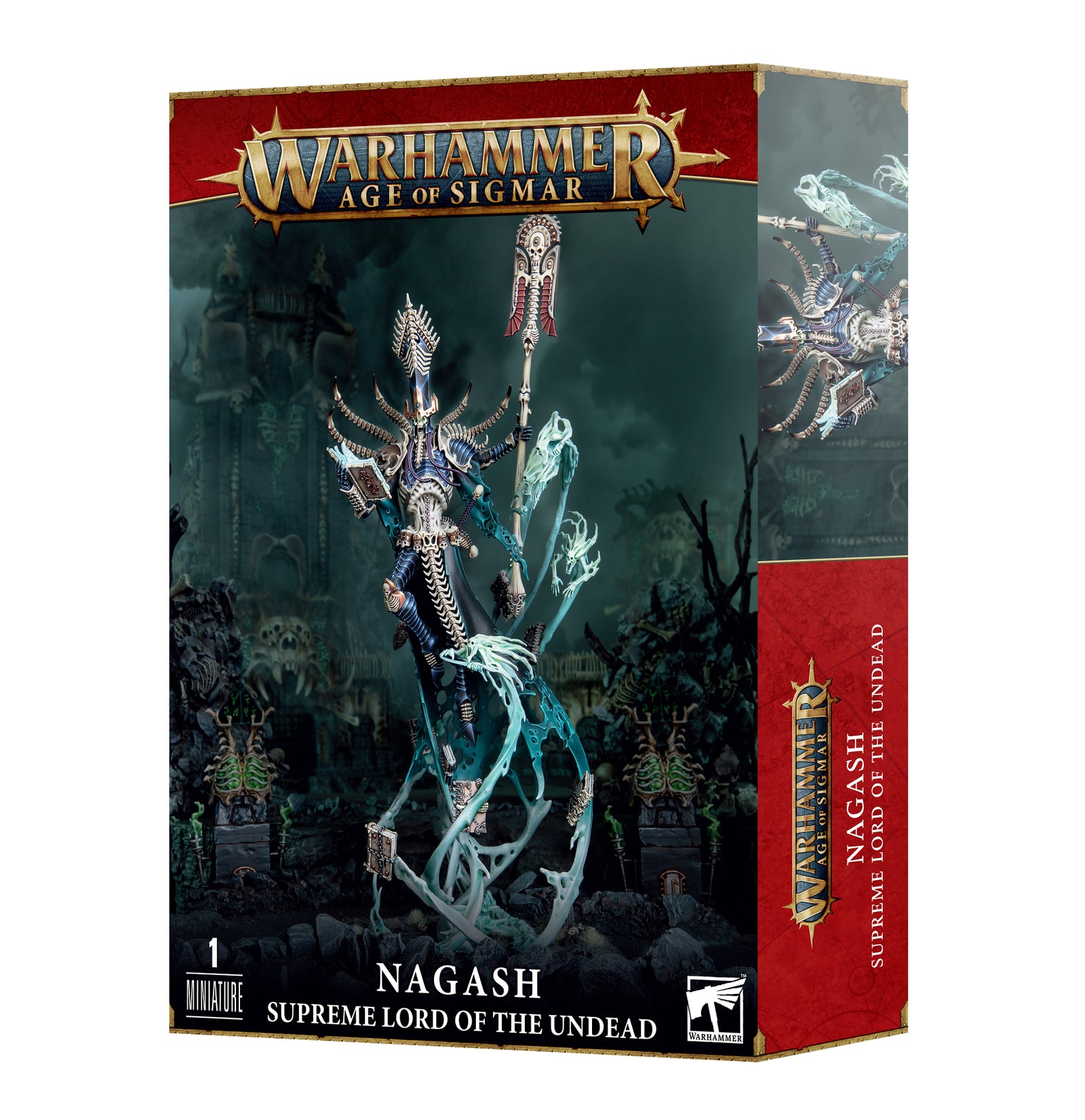 Warhammer Age of Sigmar: Ossiarch Bonereapers: Nagash, Supreme Lord of The Undead