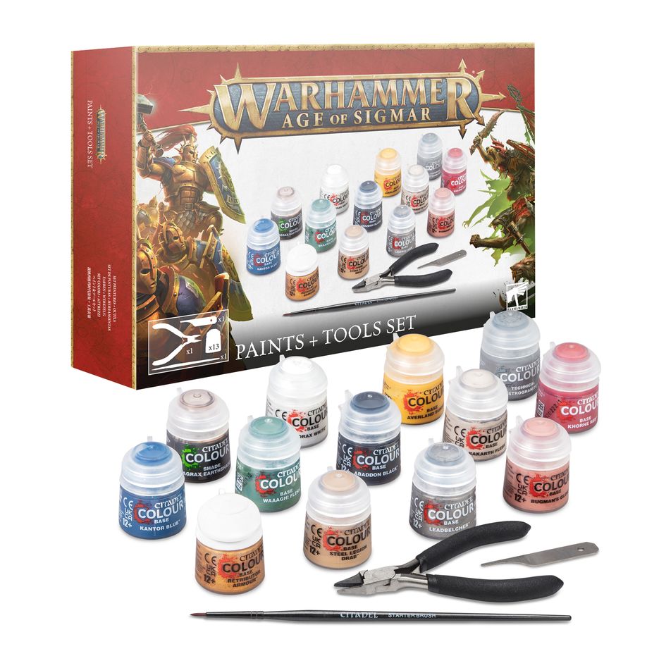 Warhammer: Age of Sigmar: Paints & Tools