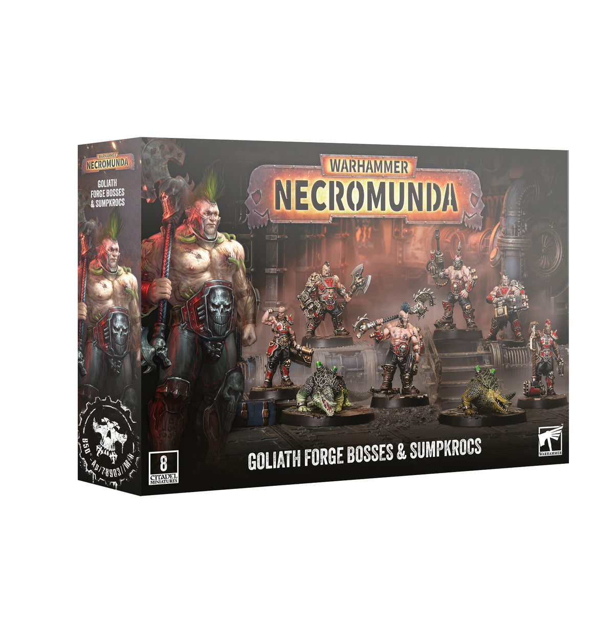 Warhammer: Necromunda: Goliath Forge Bosses & Sumpkrocs Realeses on September 19, 2026