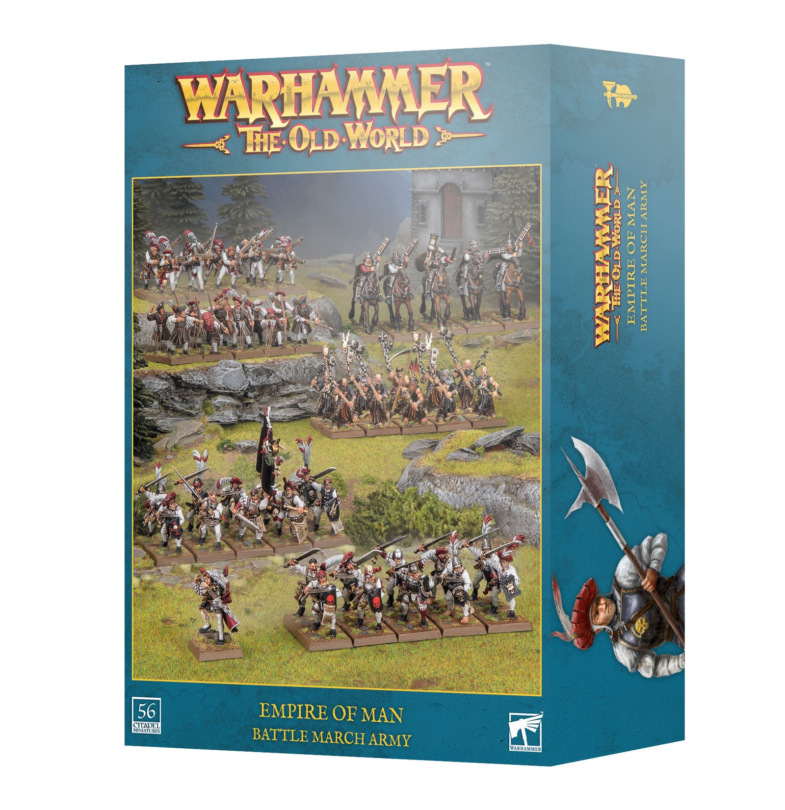 Warhammer The Old World: Empire of Man: Battle March Army  Releases on September 12. 2026