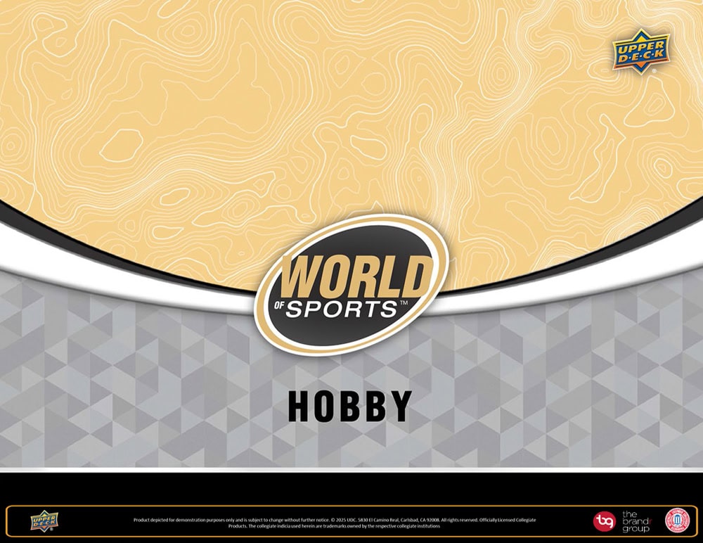 2025 Upper Deck World of Sports Volume 1