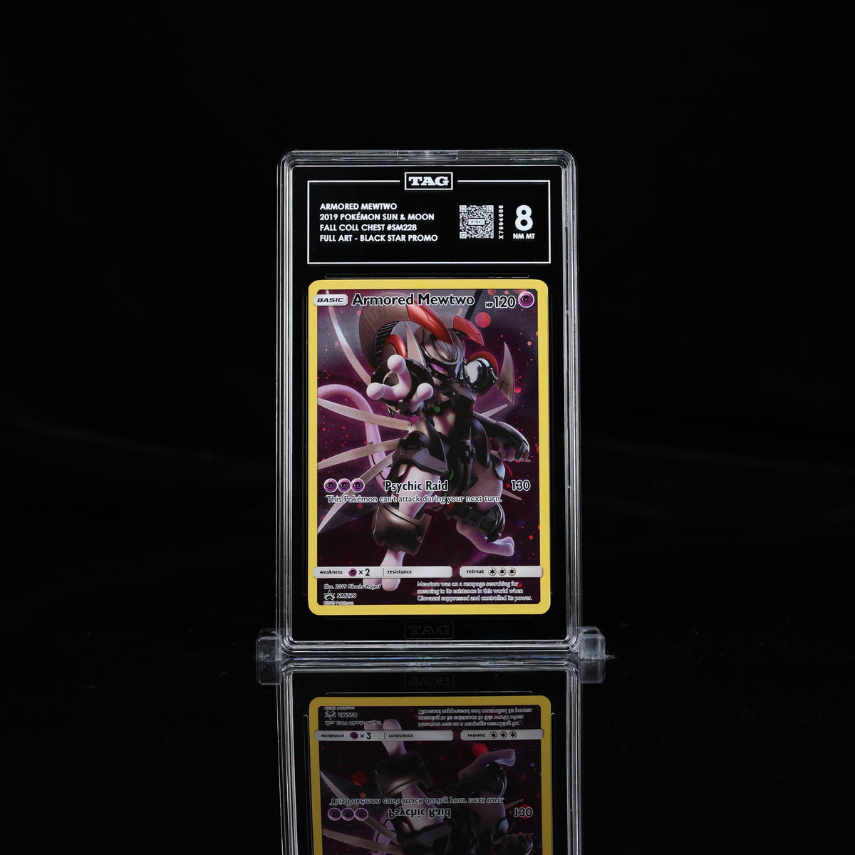 TAG 8 Armoured Mewtwo #sm228 (Cabinet)