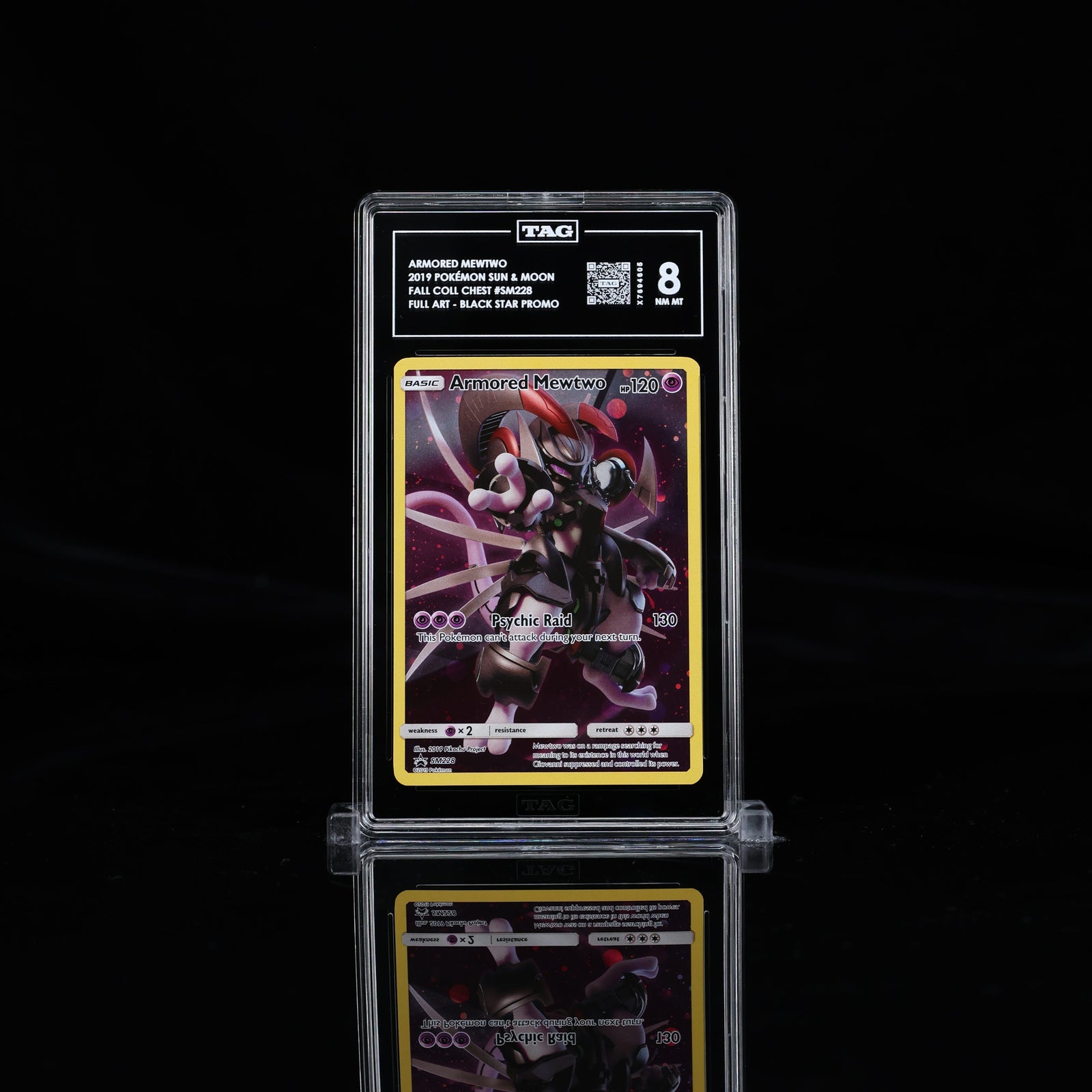 TAG 8 Armoured Mewtwo #sm228 (Cabinet)