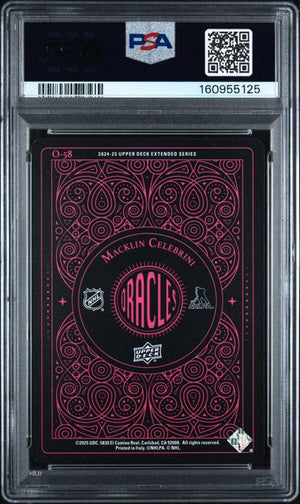 PSA 9 MACKLIN CELEBRINI PINK ORACLES #0-58 SP RC ROOKIE (Cabinet)