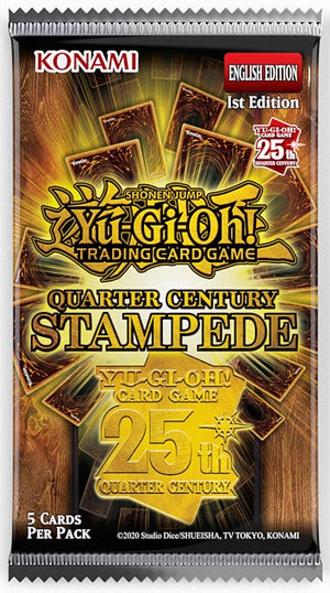 Yugioh Quarter Century Stampede Booster