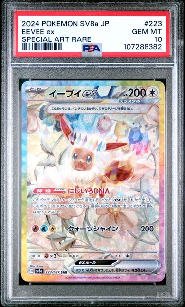 Eevee PSA 10 #223 terastal festival  JPN (Cabinet)