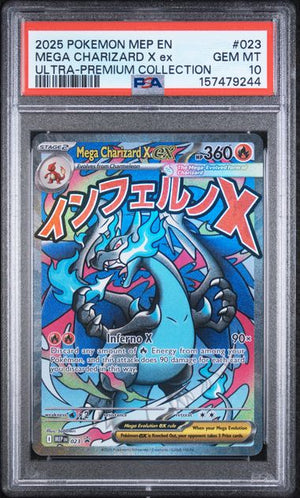PSA 10 Charizard #23 Mega Evolution UPC Promo MAR Cert 157479244