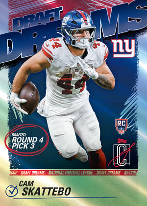 2025 Topps Signature Class Football Mega Box