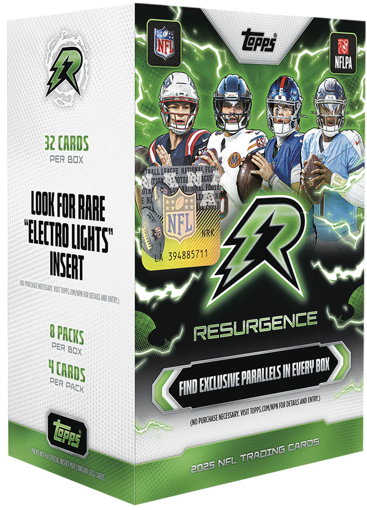 2025 Topps Resurgence Football Value Box LIMIT 4