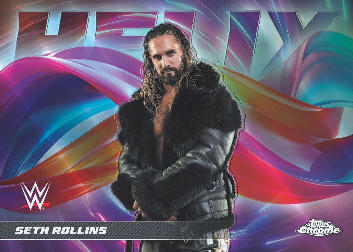2026 Topps WWE Chrome Football Value Box LIM 2