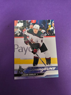 Logan Cooley Young Guns #701 23/24 Upper Deck Extended Series (Cabinet-NM)