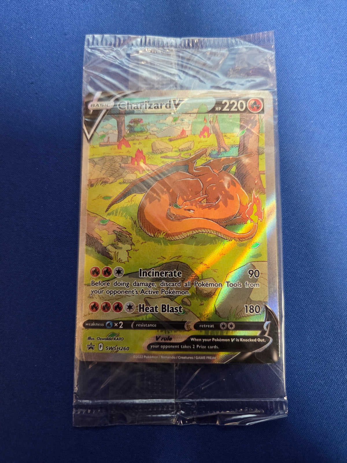 Charizard SWSH UPC 3 Promo's Sealed (Cabinet-Sealed)