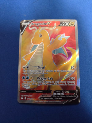 Dragonite V (Full Art) (191)/203 Ultra Rare Holofoil (Cabinet-NM)