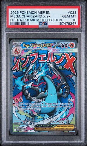 PSA 10 Charizard #23 Mega Evolution UPC Promo MAR Cert 157479247