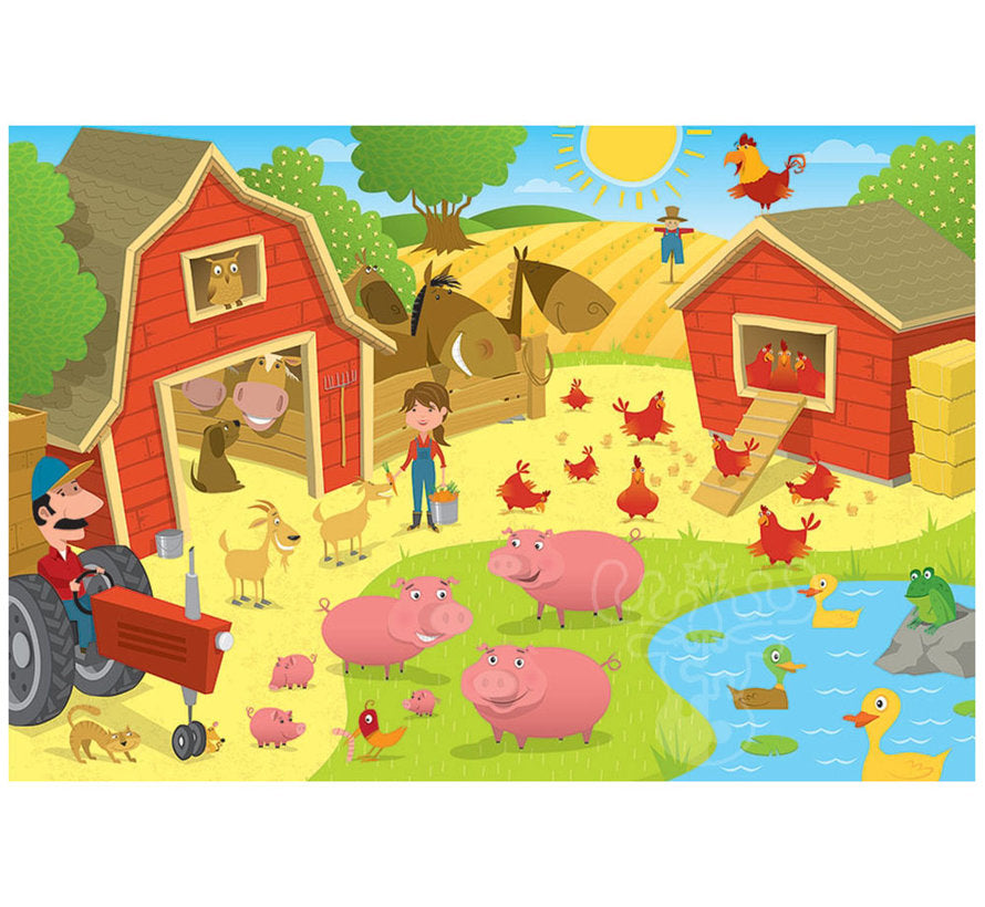 Higgledy Piggledy Farm  (Floor) Puzzle