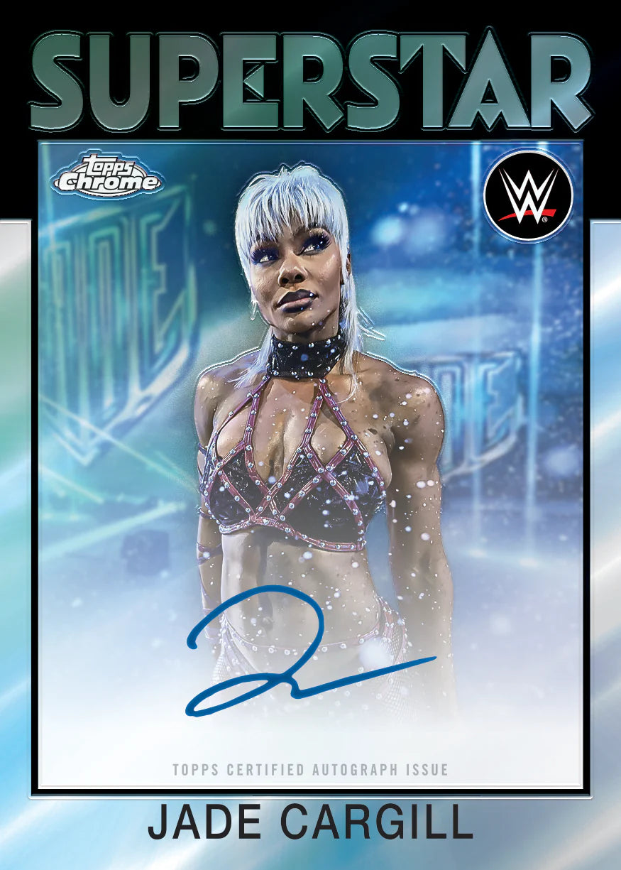 2026 Topps WWE Chrome Football Value Box LIM 2