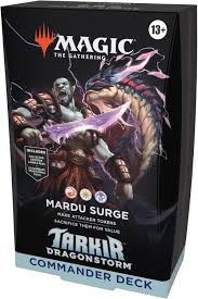 MTG Tarkir Dragonstorm Commander Deck -Mardu Surge