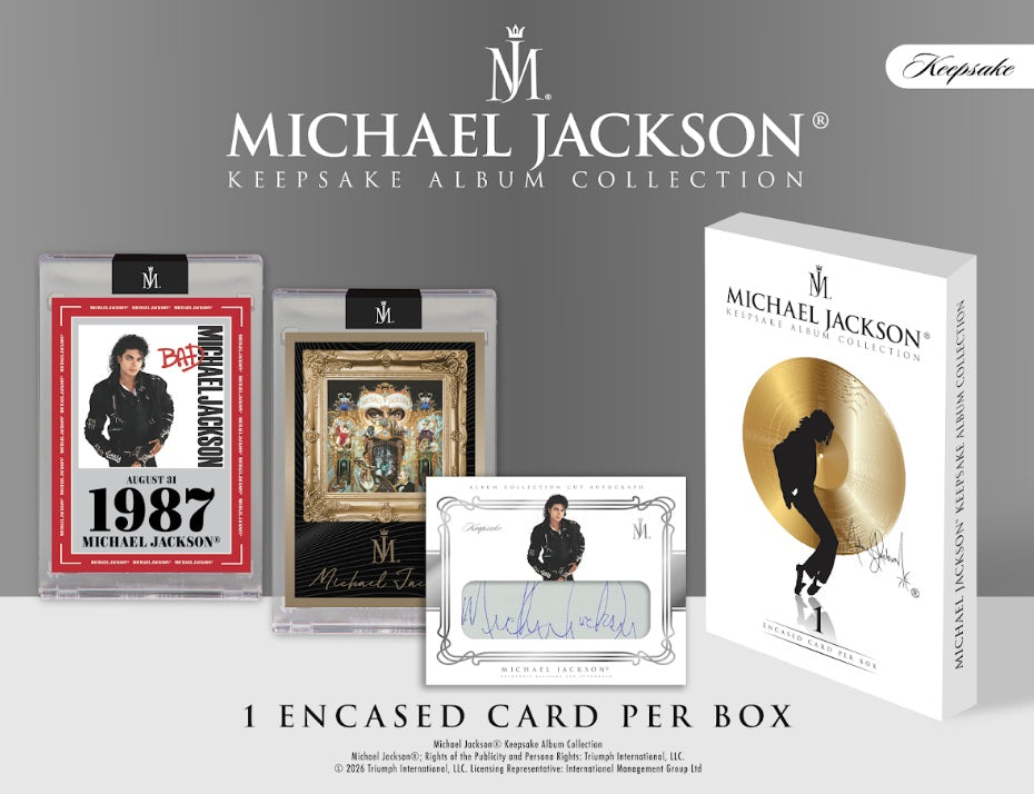 Keepsake Michael Jackson Album Collection Spotlight Series