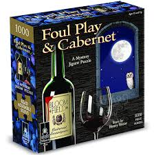 Murder Mystery Puzzle- Foul Play & Cabernet-1000pc
