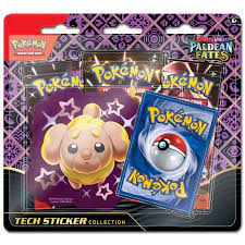Pokémon SV4.5 Paldean Fates Tech Sticker Collection- Fidough LIM 4