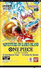 One Piece CG OP-15 Adventure On Kami's Island Booster Single Pack