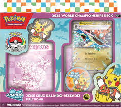 Pokémon 2025 World Championship Deck-Jose Cruz Galindo-Resendiz Limit 1