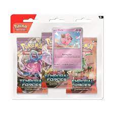 Pokemon SV05 Temporal Forces 3 Pack Blister -Cleffa LIM 2
