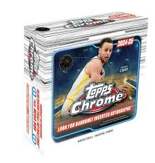 24/25 Topps Chrome Basketball Mega Box