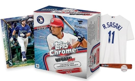 2025 Topps Chrome Updates Baseball Mega Box