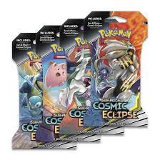 Pokemon Cosmic eclipse sleeved booster