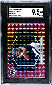 SGC 9.5 CJ Stroud #ND-3 NFL Debut Pink Camo Prizm