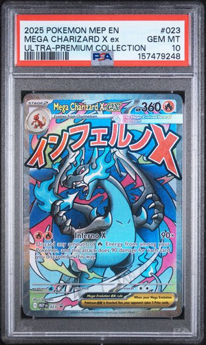 PSA 10 Charizard #23 Mega Evolution UPC Promo MAR Cert 157479248