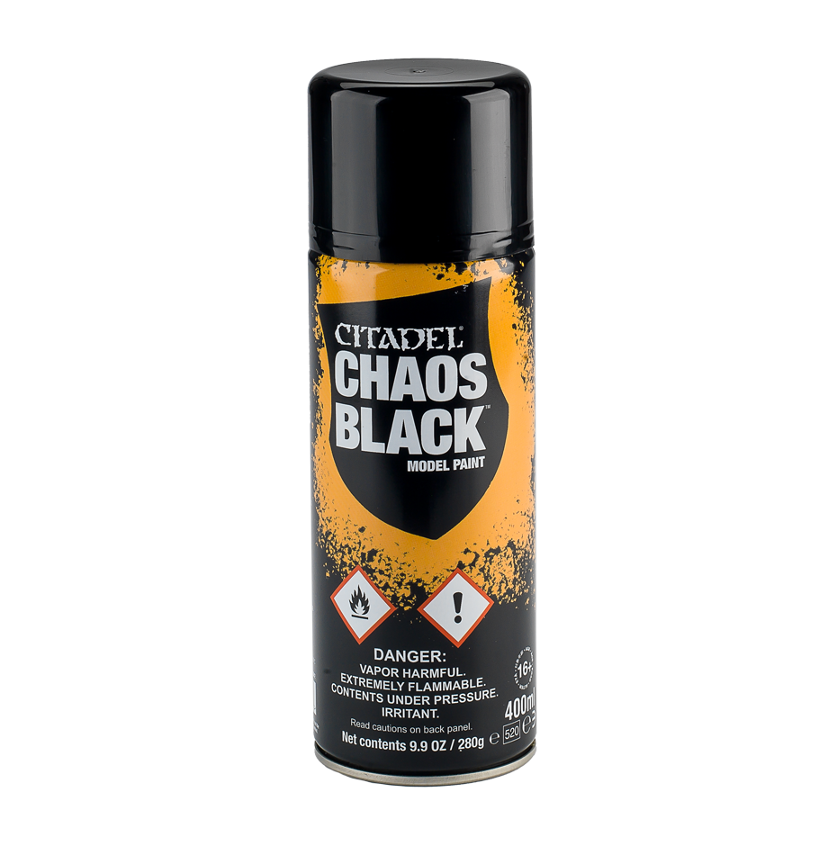 Citadel Chaos Black Spray Paint