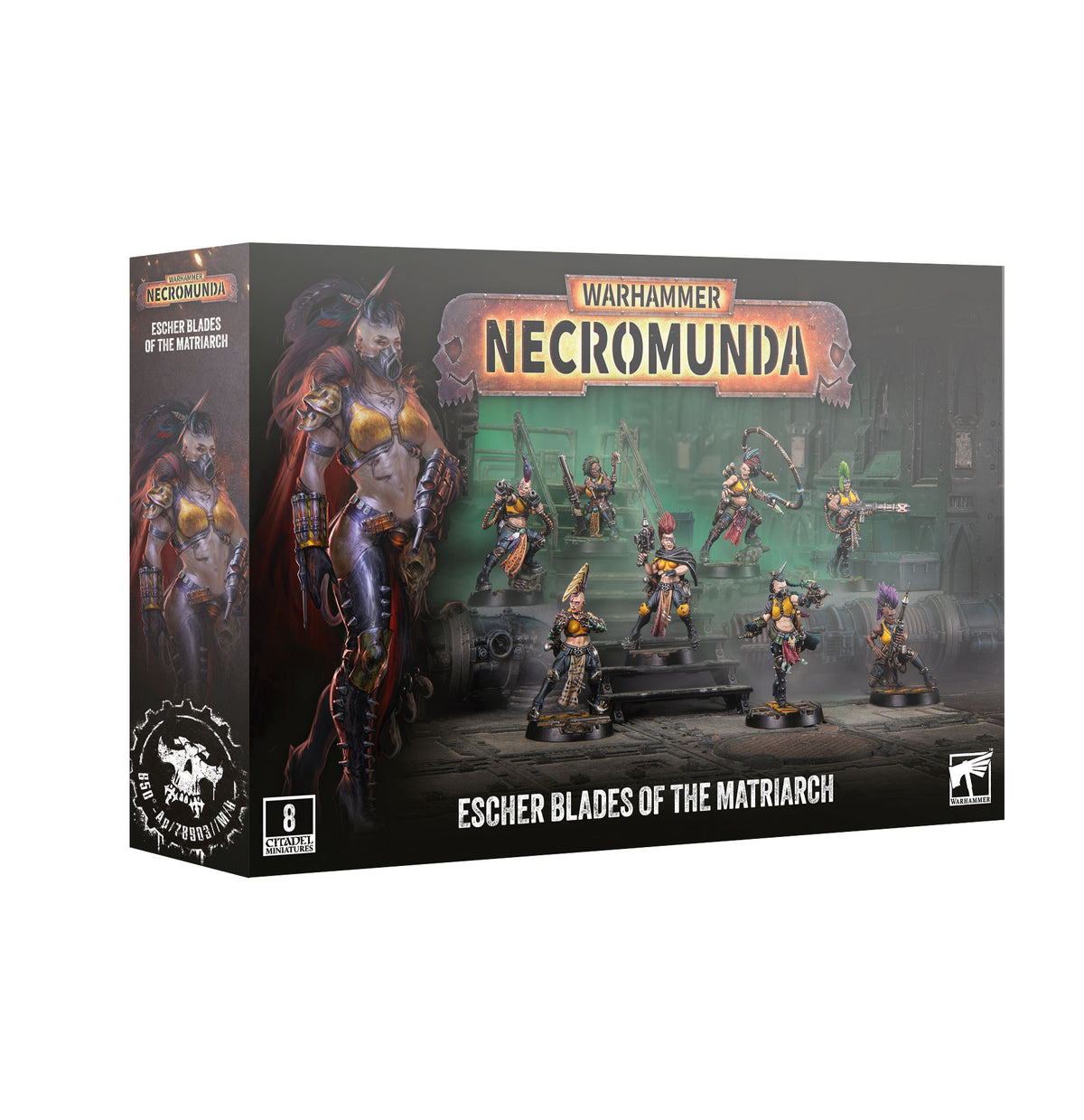 Warhammer: Necromunda: Escher Blades of the Matriarch Realeses on September 19, 2026