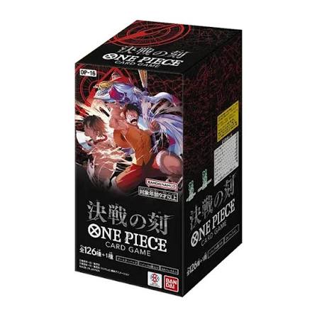 One Piece CG OP-16 Japanese The Time Of Battle Booster