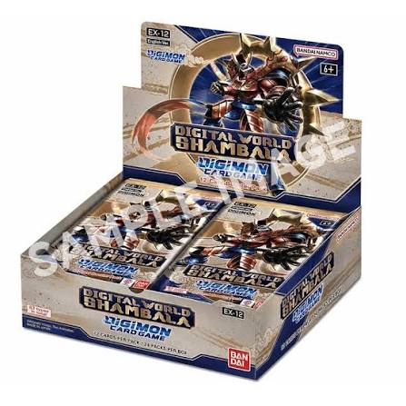 Digimon CG EX12 Digital World Shambala Extra Booster