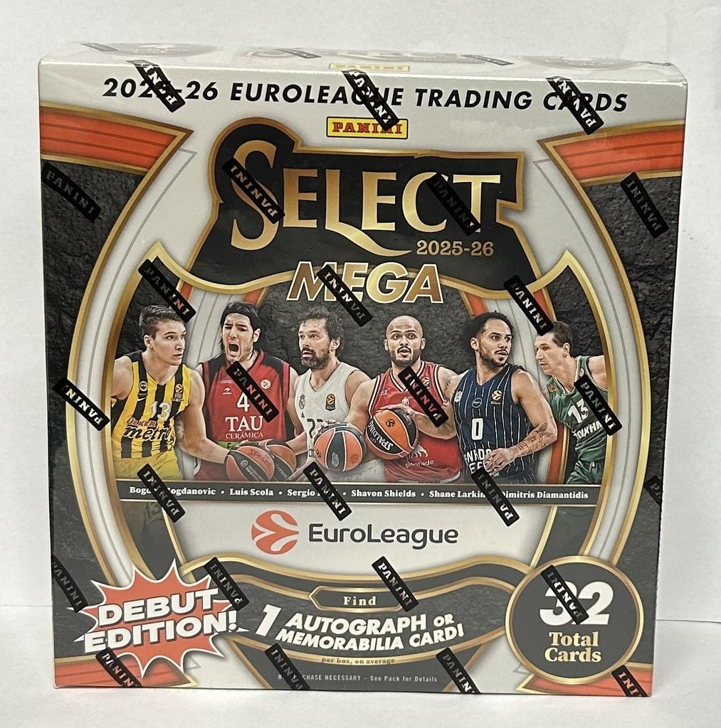2026 Panini Select  EuroLeague Basketball Mega Box