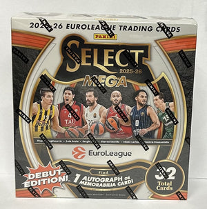 2026 Panini Select  EuroLeague Basketball Mega Box