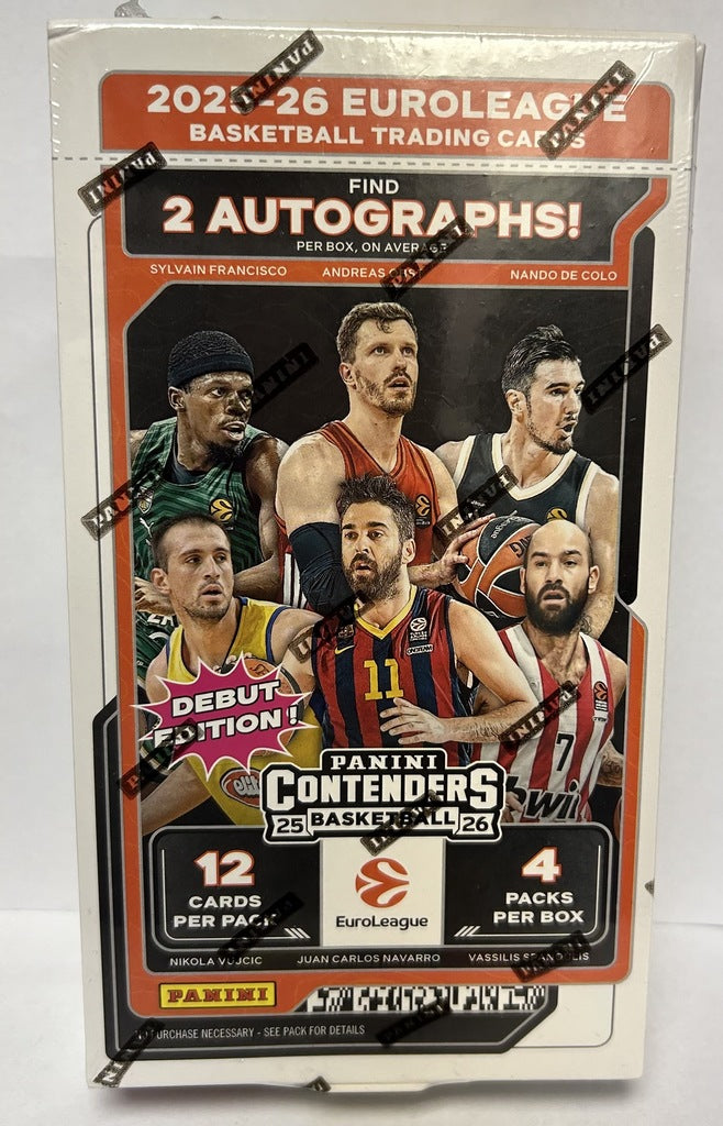 2026 Panini Contenders Euroleague Basketball