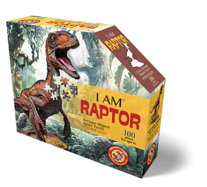 I AM Raptor 100pc Puzzle