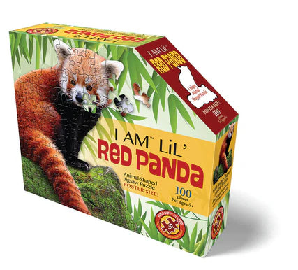 I AM Lil' Red Panda 100pc Puzzle