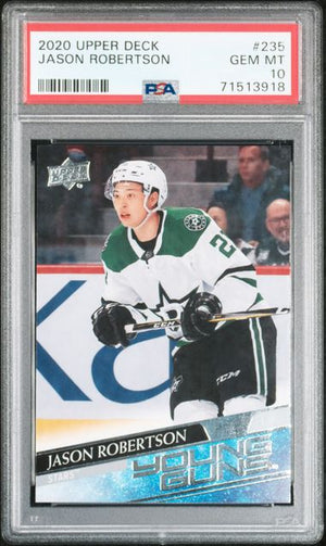 PSA 10 Jason Robertson #235 Young guns (Cabinet)