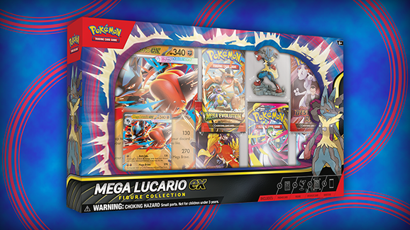 Pokémon ex Mega Figure Collection Lucario ex Limit 1