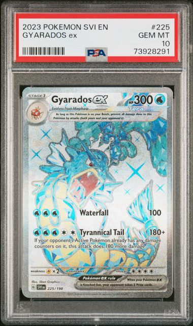 Gyarados ex PSA 10 225/198 (225) Ultra Rare Holofoil (Cabinet)