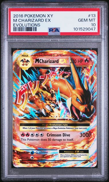 PSA 10 Charizard EX #13 XY Evolutions