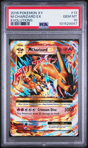 PSA 10 Charizard EX #13 XY Evolutions