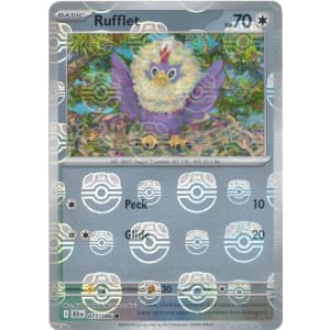 Rufflet (Master Ball Pattern) (77) Common Holofoil