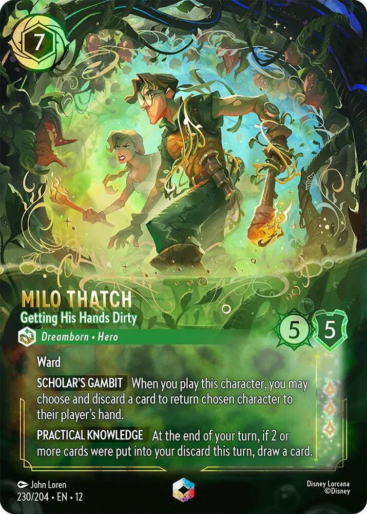 Milo Thatch (Enchanted) #230/204 (Cabinet-NM)