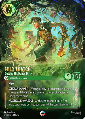 Milo Thatch (Enchanted) #230/204 (Cabinet-NM)